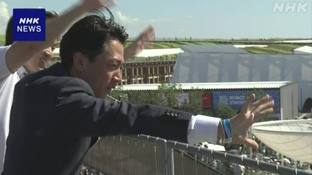 小泉農相 大阪・関西万博訪れ 食や農業に関するパビリオン視察 | NHK | 大阪・関西万博