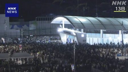 大阪・関西万博“13日の帰宅困難 1万人以上が朝まで会場に” | NHK | 大阪・関西万博