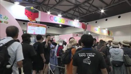 夏休み終盤で岡山の味覚が強みに！大阪・関西万博の岡山県ＰＲブース展示場に延べ約７万人が来場【岡山】 | OHK　岡山放送