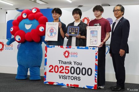 総来場者、２０２５万人に　会場で記念式典―大阪・関西万博：時事ドットコム