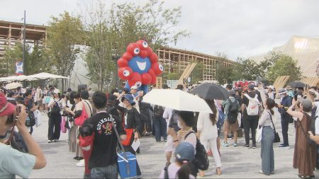 大阪・関西万博残り1カ月 3連休多くの人でにぎわう 神戸の魅力を発信するイベントも - サンテレビニュース