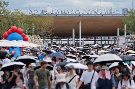 万博来場者２２００万人突破へ　運営収支黒字化の見通し―閉幕まで１カ月で駆け込み：時事ドットコム