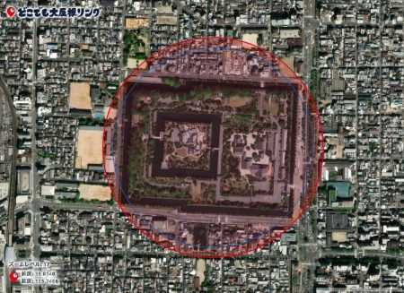 万博「大屋根リング」もし京都市内にあったら？　地図上で自由に動かせる「どこでも大屋根リング」登場｜京都新聞デジタル　京都・滋賀のニュースサイト