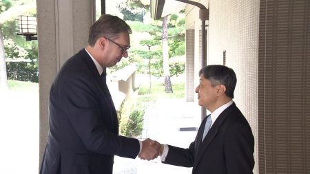 天皇陛下、セルビア大統領と懇談　元サッカー選手ストイコビッチ氏のことなど話題に　大阪・関西万博で来日中（2025年9月17日掲載）｜日テレNEWS NNN