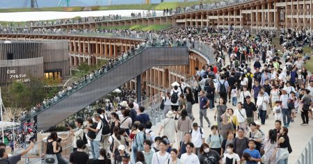 大阪万博、一般来場者2000万人突破　閉幕までの来場予約ほぼ埋まる - 日本経済新聞