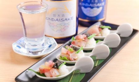 近畿大学創立100周年記念！大阪・関西万博の食を彩る特別メニュー　「ワンスプーンで食す　近大キャビアの親子寿司」を期間限定で提供 | Digital PR Platform | 沖縄タイムス＋プラス