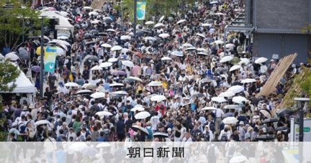 万博来場者数、愛知万博を上回る　閉幕に向け1日20万人超続く [大阪府] [大阪・関西万博2025]：朝日新聞