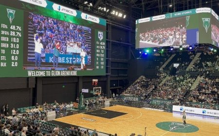 GLION ARENA KOBEと大阪・関西万博をリアルタイムで繋ぐ「IOWN×FEEL TECH未来型ライブビューイング」実施 | スマートバリューのプレスリリース | 共同通信PRワイヤー