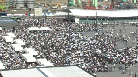 【残り5日】万博東ゲートきょうも行列　関係者式典で『時短営業』パビリオンも…　来場者は27日連続の20万人超え　大阪・関西万博（MBSニュース） - Yahoo!ニュース