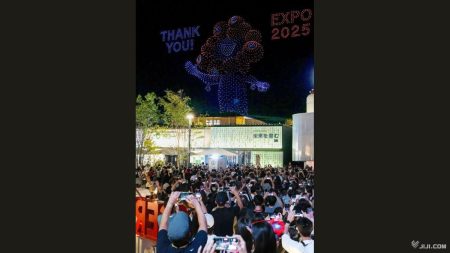 「異国文化触れた」「壊すの寂しい」　記念撮影、寄せ書きも―閉幕日の大阪・関西万博：時事ドットコム