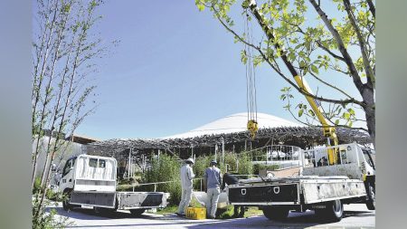 大阪万博:［スキャナー］万博８４館の撤去開始…パビリオンの再利用課題　 : 読売新聞