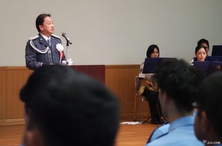 万博会場警察隊が解散式　本部長「尽力に敬意と謝意」―大阪府警：時事ドットコム