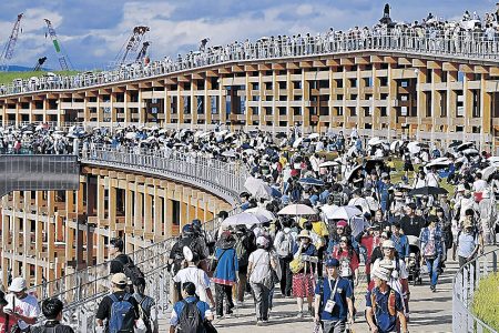 〈夕刊ワイド〉【検証　大阪・関西万博】（６）リング継承、再開発が壁　珠洲の復興住宅に利用　｜社会｜全国のニュース｜北國新聞