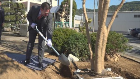 「我が国の冒険に参加してくれた」大阪・関西万博 ルクセンブルク館のイロハモミジ　建設した会社の敷地に植え替え　山梨 | 山梨のニュース | ＵＴＹテレビ山梨 (1ページ)