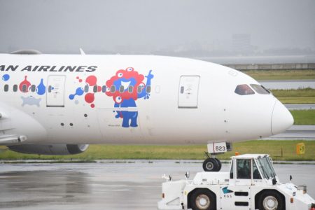「ワクワクをありがとう」万博デザインの飛行機にお別れ　見納め間近（毎日新聞） - Yahoo!ニュース