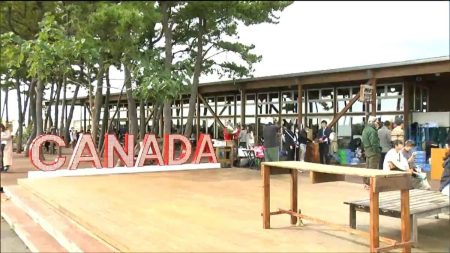 「新たなフォトスポットに」大阪・関西万博のカナダサイン　宮城・名取市への移設祝う | TBS NEWS DIG