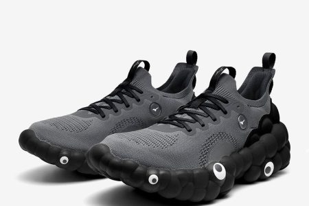 ミズノが「ありがとう、大阪・関西万博！」をテーマに、黒いミャクミャクをイメージしたシューズを2025足限定で販売 | zoom up collection