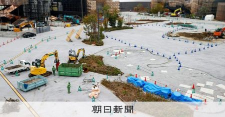 万博跡地で響いた「Save the Ring」解体の現場を歩くと [大阪府] [大阪・関西万博2025]：朝日新聞