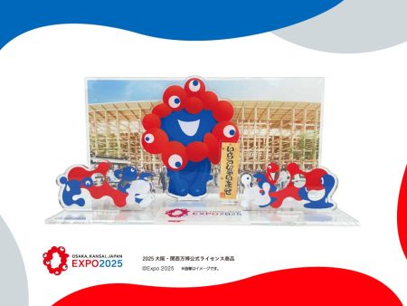 【2025大阪・関西万博公式ライセンス商品】「ミャクミャクモニュメント「いらっしゃい」アクリルスタンドジオラマ」新発売 | 株式会社ヘソホールディングスのプレスリリース