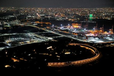 明かりが消えていく…　万博の大屋根リング　今だけの景色（朝日新聞） - Yahoo!ニュース