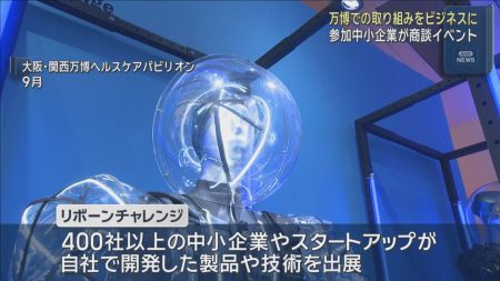万博の展示品をもう一度、中小企業やスタートアップが商談につなげる　マイドームおおさかでイベント（ABCニュース） - Yahoo!ニュース