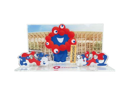 ミャクミャクモニュメント「いらっしゃい」アクリルスタンドジオラマ販売へ – OSAKA STYLE