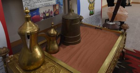 ヨルダンの砂も…万博で実際に展示された物がやってくる　大阪・柏原市役所で「ミニ万博」 - 産経ニュース