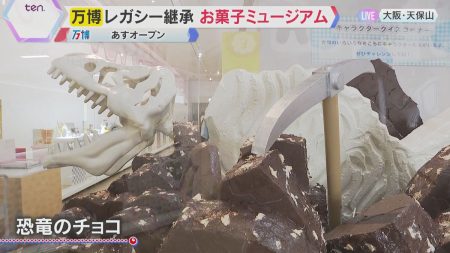 大阪・関西万博でも大盛況「お菓子ミュージアム」20日オープン　約1500種類のお菓子が購入可能（2025年12月19日掲載）｜YTV NEWS NNN