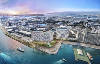 「ユニバーサル・スタジオ・ジャパン」近く　「インターコンチネンタル、キンプトン、ホリデイ・イン リゾート」の３ブランド計817室を展開！: 陽は西から昇る！ 関西のプロジェクト探訪