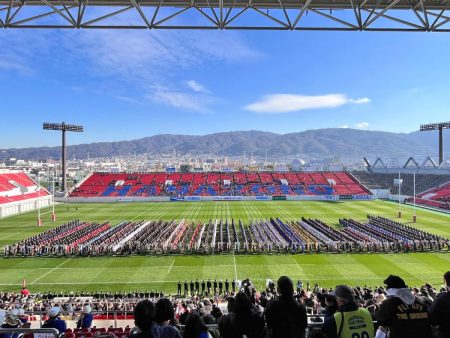 花園ラグビー場で「全国高校ラグビー大会」開幕　記念大会で56校出場 - 東大阪経済新聞