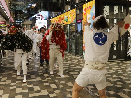【動画】あべのハルカス近鉄本店で初売り　阿倍王子神社の新春獅子舞巡行も – OSAKA STYLE