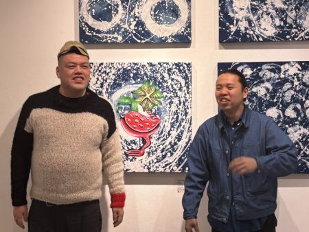 野性爆弾くっきー！が伝統文化を現代に復活させた京藍染師とコラボ! 「人様のもんに描くのはこれでラスト」 | FANY Magazine