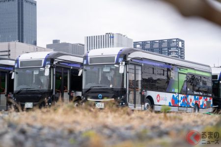 万博EVバス約200台「墓場」化の懸念 大阪・森ノ宮に集結、不具合多発で現場から悲痛な声（くるまのニュース） - Yahoo!ニュース