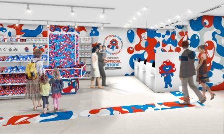 堂島アバンザの万博公式ストア、ミャクミャクと一緒に撮影できるふれあい広場を設置。約2倍の面積でリニューアルへ - トラベル Watch