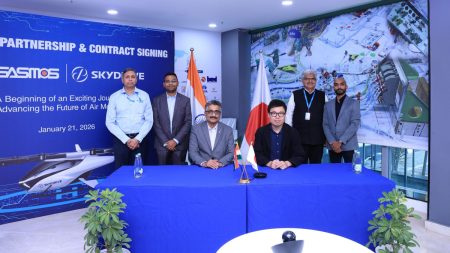 SkyDrive、空飛ぶクルマのEWIS開発でインドSASMOSと提携 - ドローンジャーナル