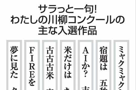 「サラっと川柳」入選100句発表！ミャクミャク、ＡＩ、古古古米…2025年はどんな句が集まった？ | 新潟日報