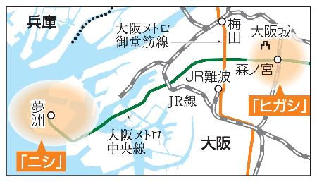 大阪市の再開発、東西強化へ　万博後、まちづくり四方に広がる | 共同通信　プレミアム | 沖縄タイムス＋プラス