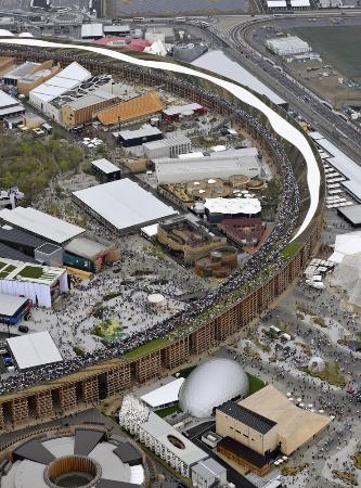 大阪府民４割「万博行ったで」　経済効果は２兆１千億円、試算｜秋田魁新報電子版