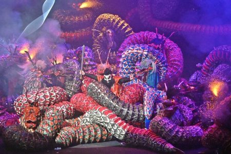 万博神楽　地元で感動再び　浜田の団体　大蛇３０頭、７００人魅了 | 山陰中央新報デジタル