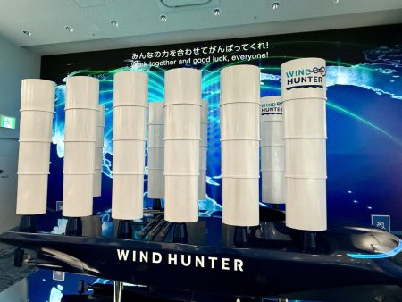 【大阪市住之江区】万博の体験を再び！「大阪・関西万博」で展示されていた次世代帆船「ウインドハンター」模型が、2月6日から商船三井ミュージアム「ふねしる」で常設展示されています！ | 号外NET 大阪市