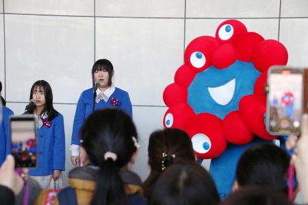 ミャクミャクまた会えた　万博メニューの再現も | わかやま新報