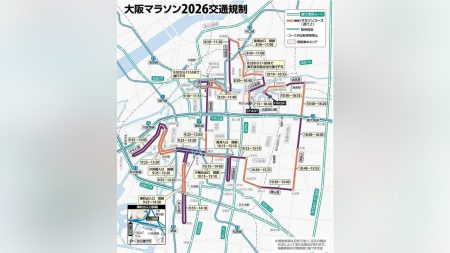 大阪マラソン 通行止め 交通規制 大阪市 高速道路 出入り口の閉鎖も…府庁周辺から天神橋筋・御堂筋など順次　 : 読売新聞
