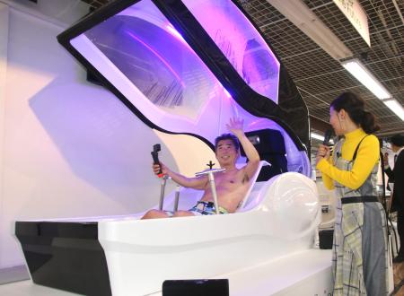 ヤマダ、ミライ人間洗濯機を販売　６千万円、池袋本店に実機展示｜秋田魁新報電子版