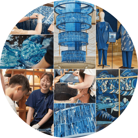万博の藍染体験を再び　県庁で14、15日に「感謝展 最終章」【デジトピ】|47NEWS（よんななニュース）