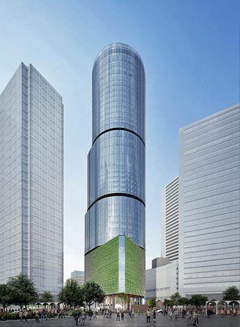 「大阪マルビル」の建て替え　地上40階、高さ約190mの「（仮称）大阪マルビル建替プロジェクト（本体工事）」　2026年3月4日の状況: 陽は西から昇る！ 関西のプロジェクト探訪