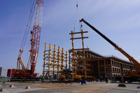 「大屋根リング」解体公開　大阪・関西万博 | 時事通信ニュース