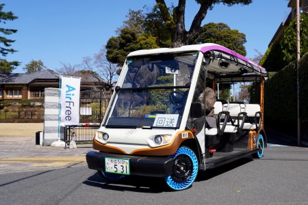 画像・写真 | 空気充填不要のエアレスタイヤ　ブリヂストン『エアフリー』、グリスロで実証実験中　乗車感はまるでフランス車？ | AUTOCAR JAPAN