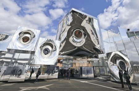 万博のヌルヌル　大賞　「みんなの建築」　ミラー膜で異彩 | 沖縄タイムス＋プラス